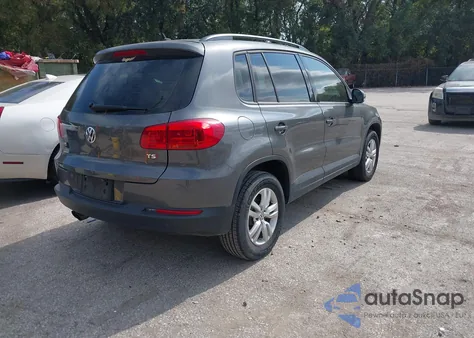 2016 Volkswagen Tiguan S z USA, uszkodzony, nr VIN WVGAV7AX2GW585807